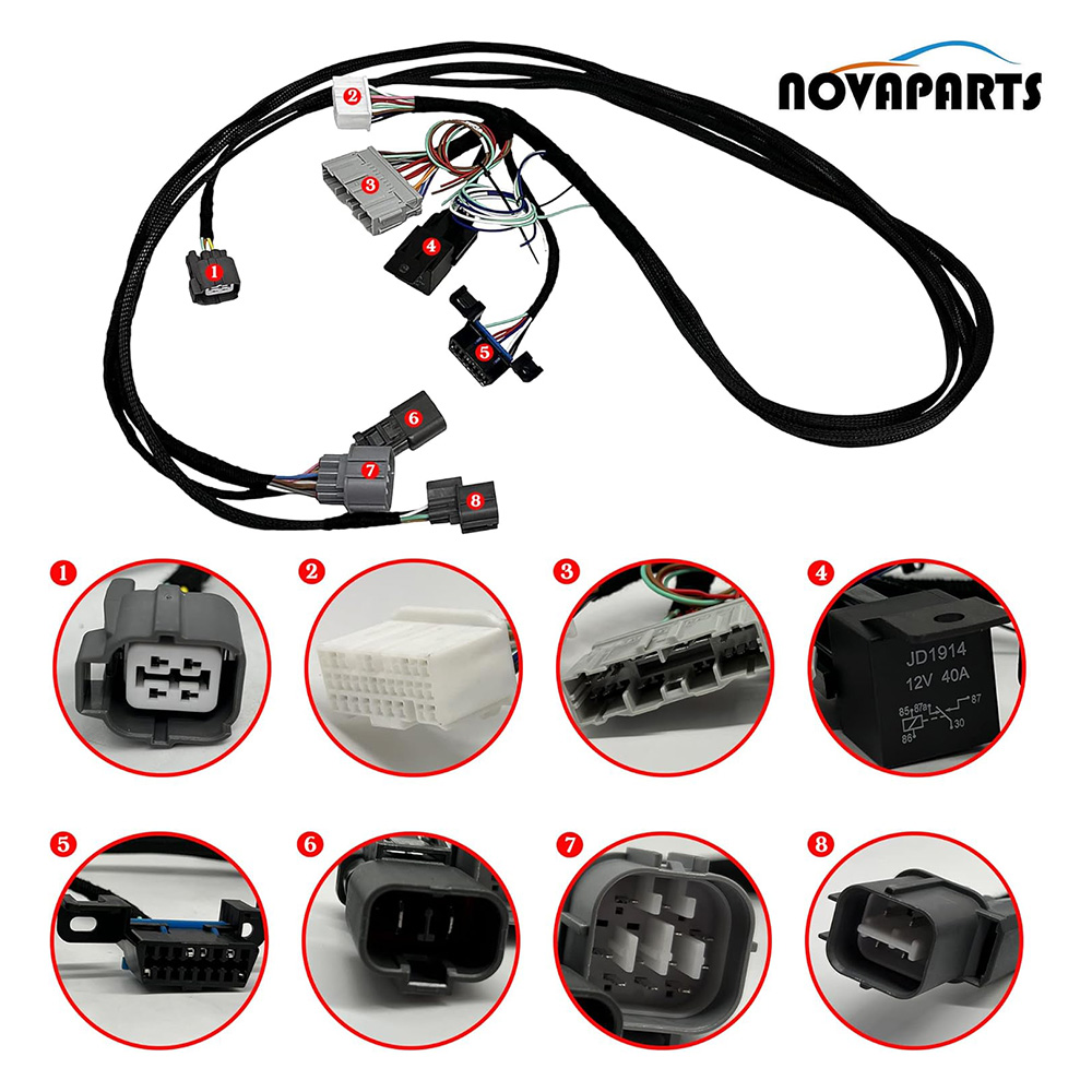 Harnais De Conversion K-Swap Pour Honda Civic EG / Del Sol / Integra DC2 - Réf. DAC061